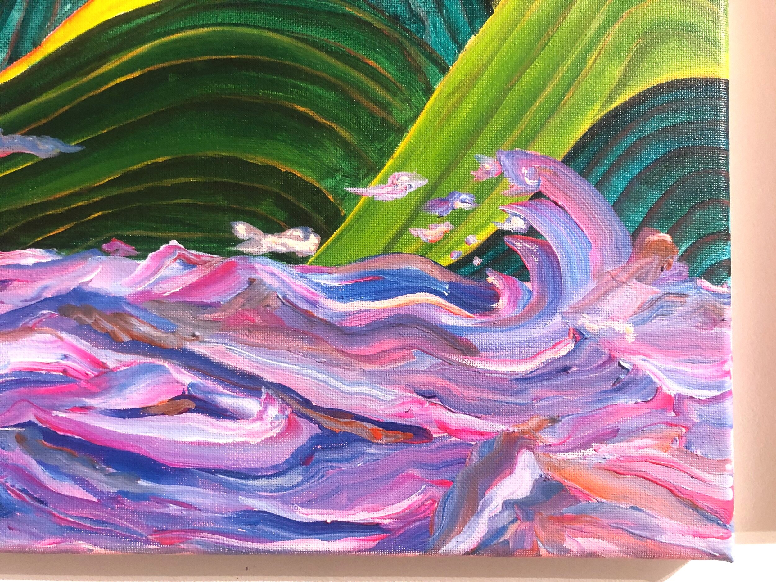 "Until One Day" Acrylic On Canvas, 2021