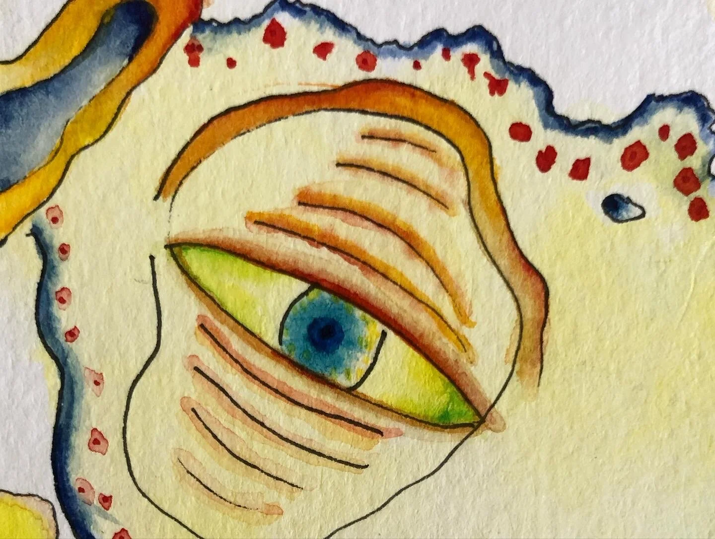 “A wonderful journey”, Watercolour on paper, 7.5” x10”, 2019, by Yanli Tang.