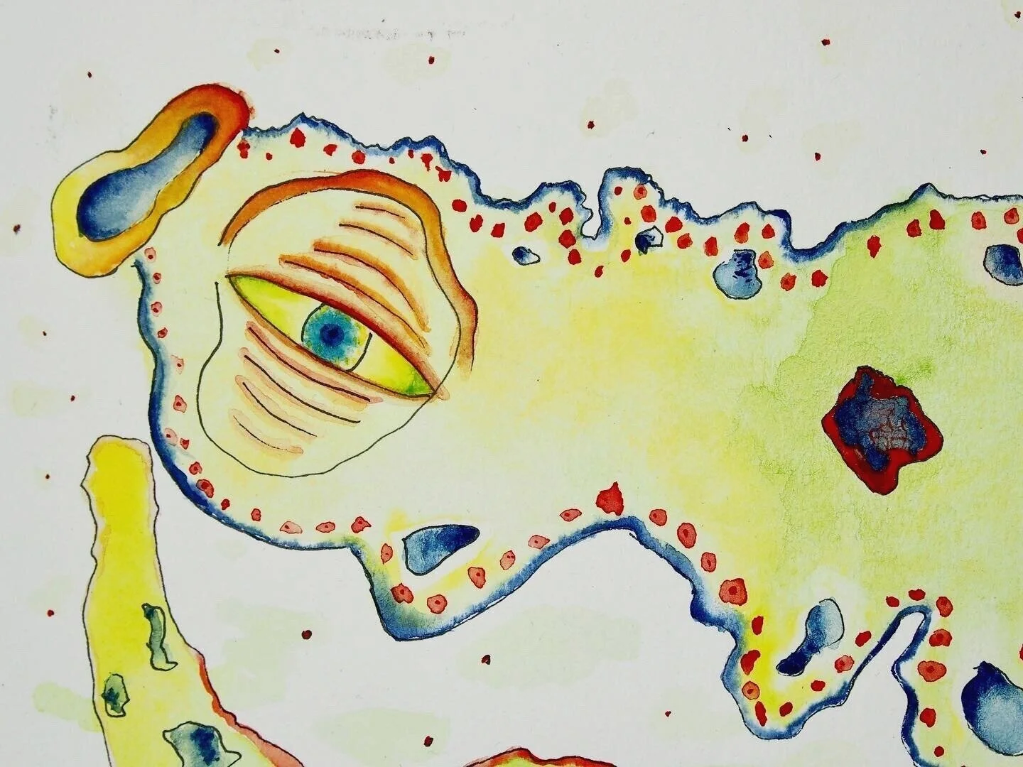 “A wonderful journey”, Watercolour on paper, 7.5” x10”, 2019, by Yanli Tang.