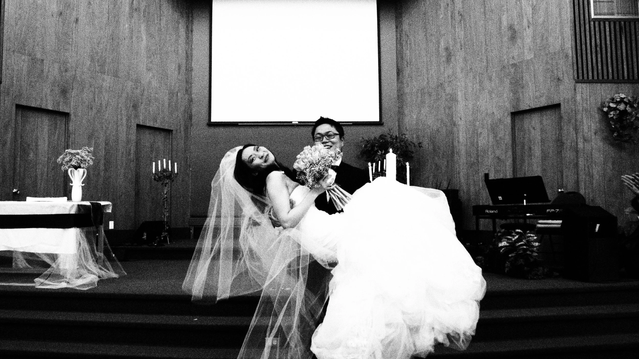 “A Christianity wedding ”, Saskatoon. Canada, 2014, photography.