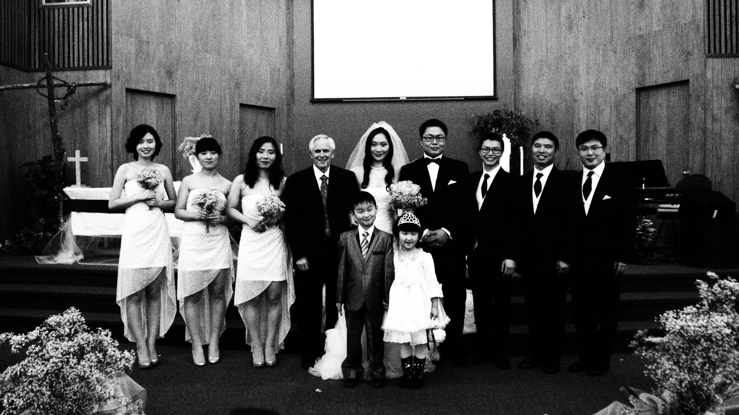 “A Christianity wedding ”, Saskatoon. Canada, 2014, photography.