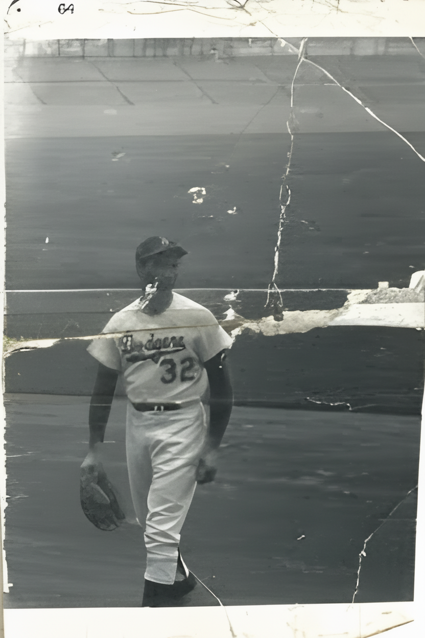 FROM MY BROWNIE: Sandy Koufax, 1964