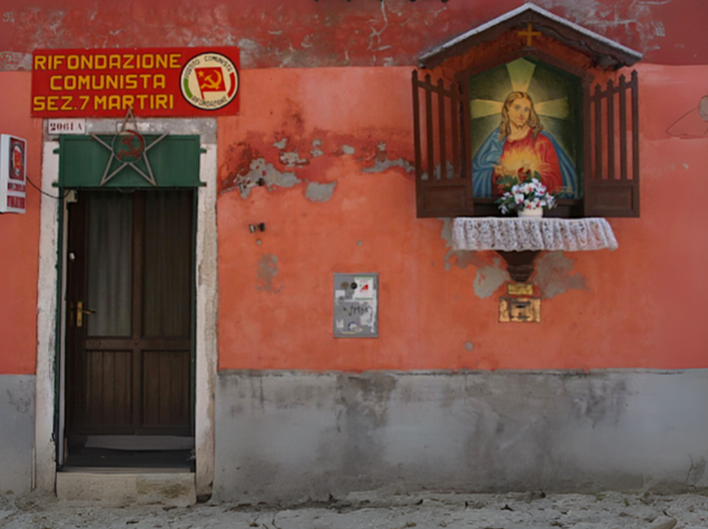 CATHOLICS and COMMUNISTS - Venice, Italy