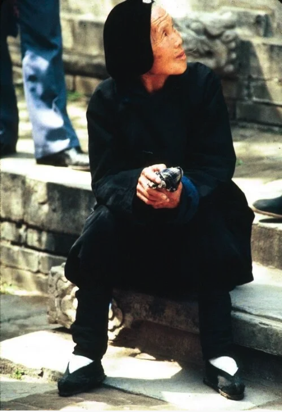 BOUND-FOOTED WOMAN, MOUNT TAI