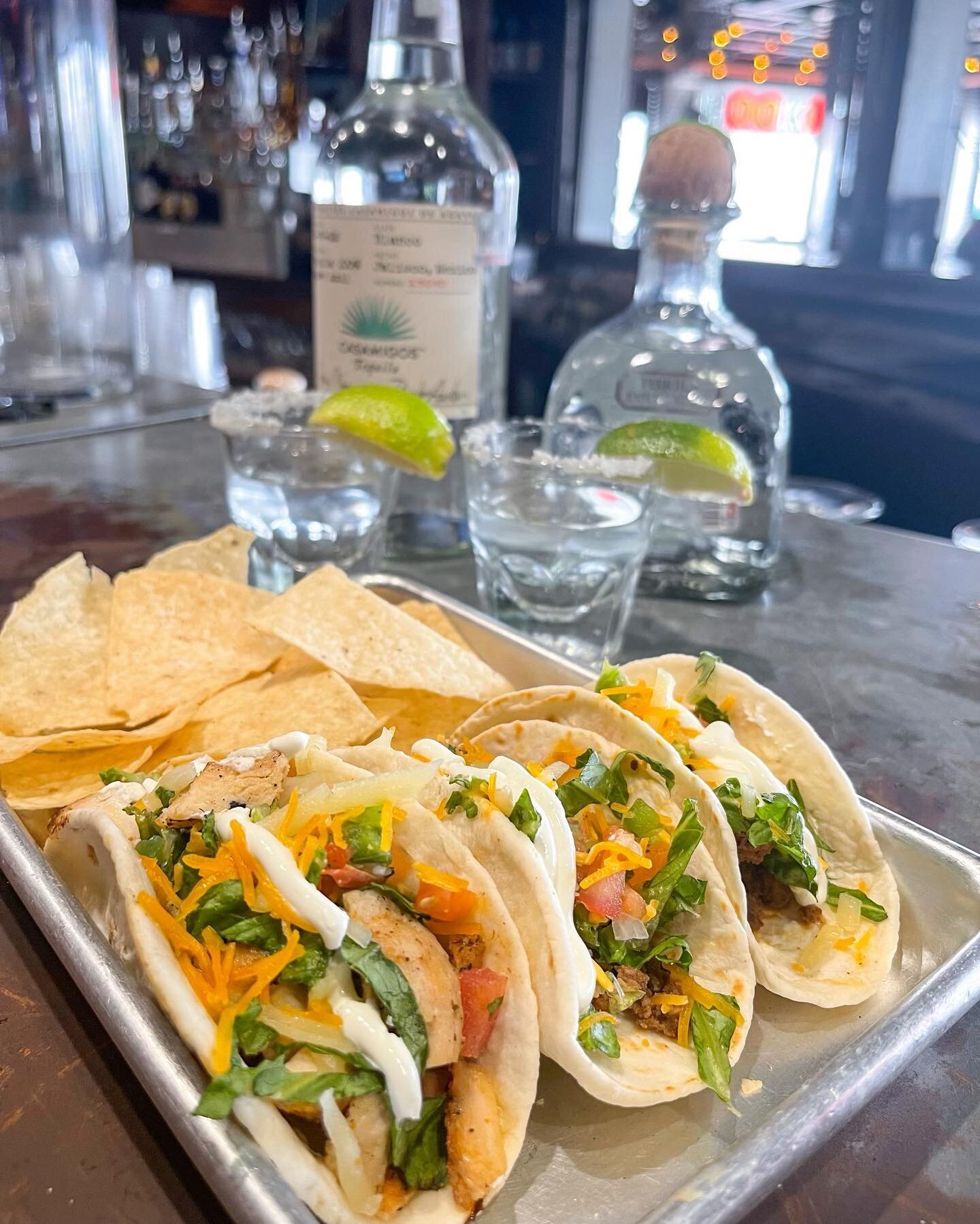 🌮This is what #TacoTuesday looks like at The Park! $2 tacos &amp; $5 Don Julio, Patron, or Casamigos all day long😛 #ProspectPark 
.

.

.

#houston #houstonhotspots #houstonfoodie #houstonfood #foodie #prospectpark #happyhour #thingstodoinhouston #