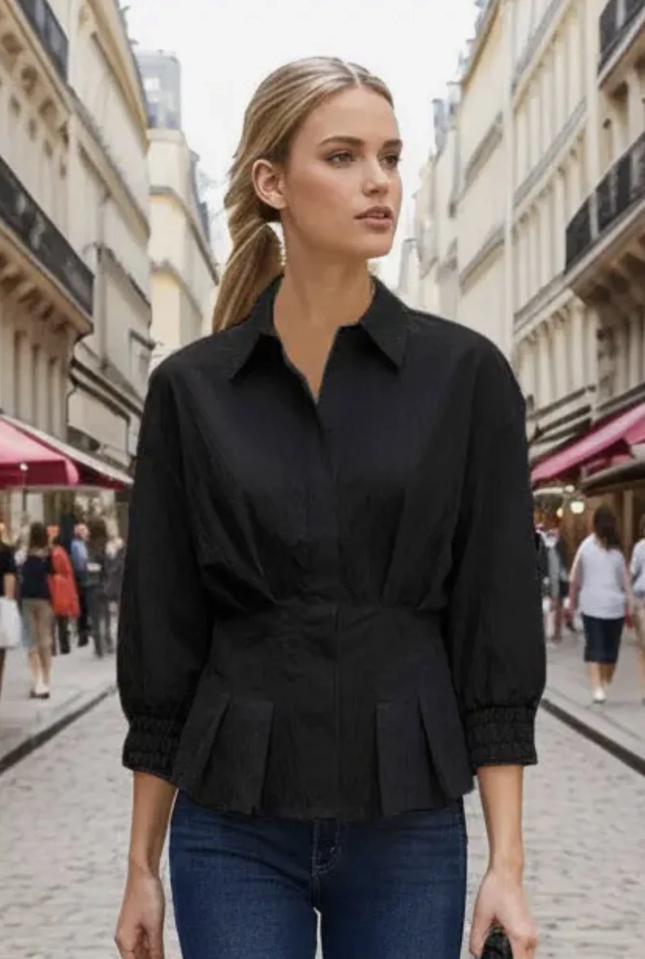 Dart Front Blouse