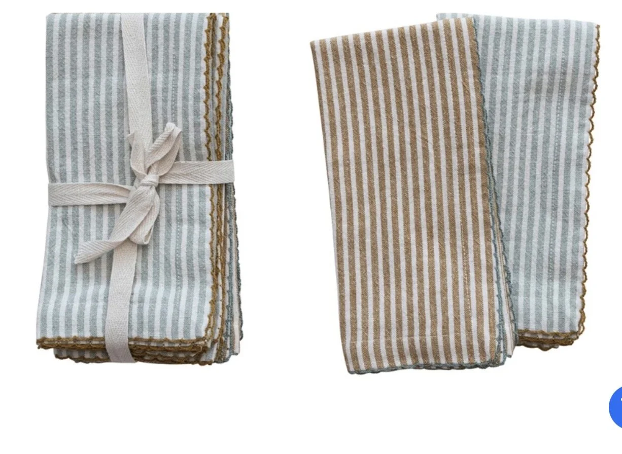 Stripe Napkins Set of 4