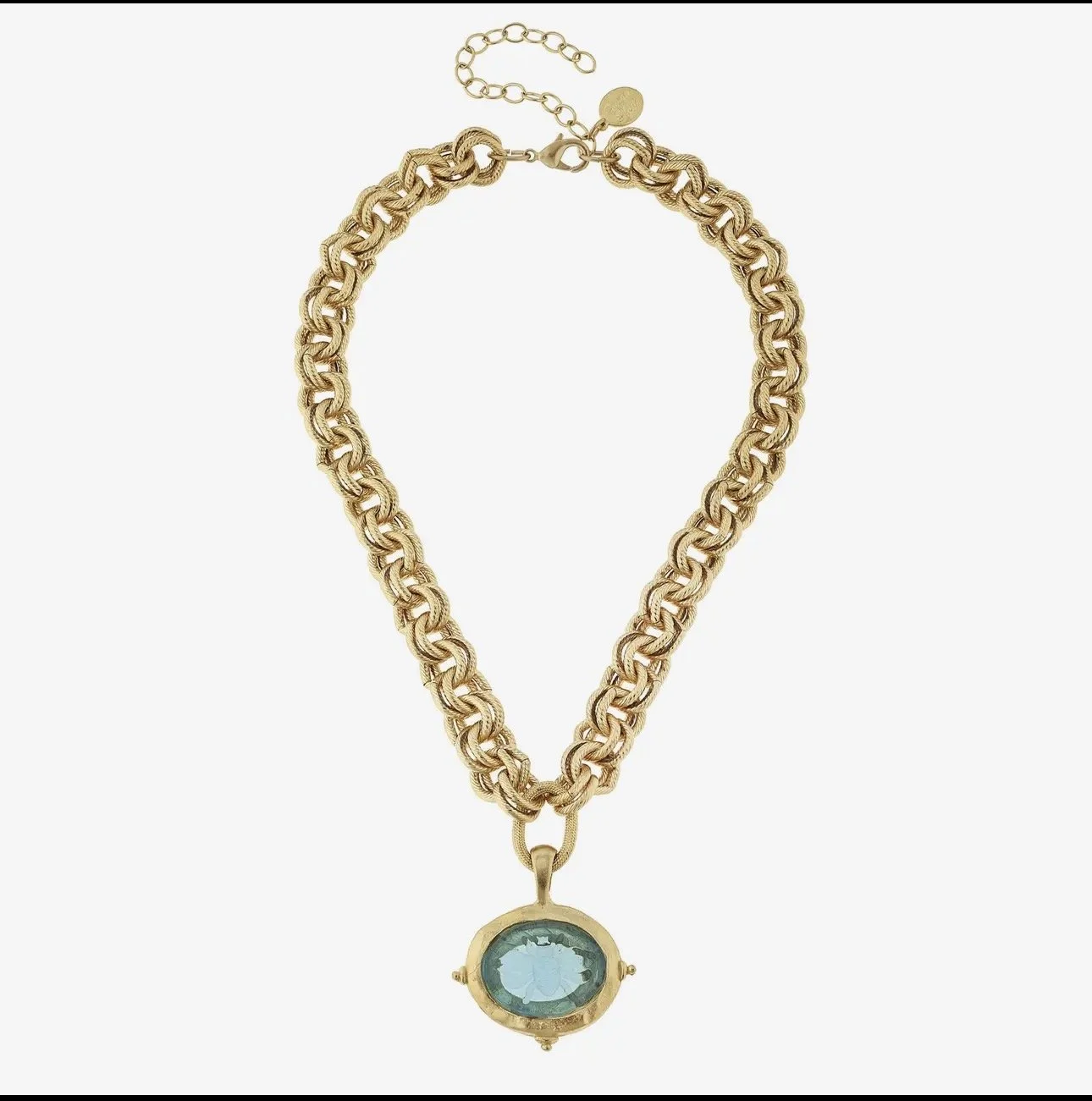 Aqua Venetian Necklace