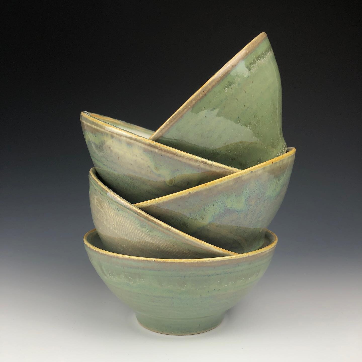 Rice Bowls
.
Gas Reduction 
.
#fuckkimreynolds #iowacity #bowls #ceramics #pots #claypottery