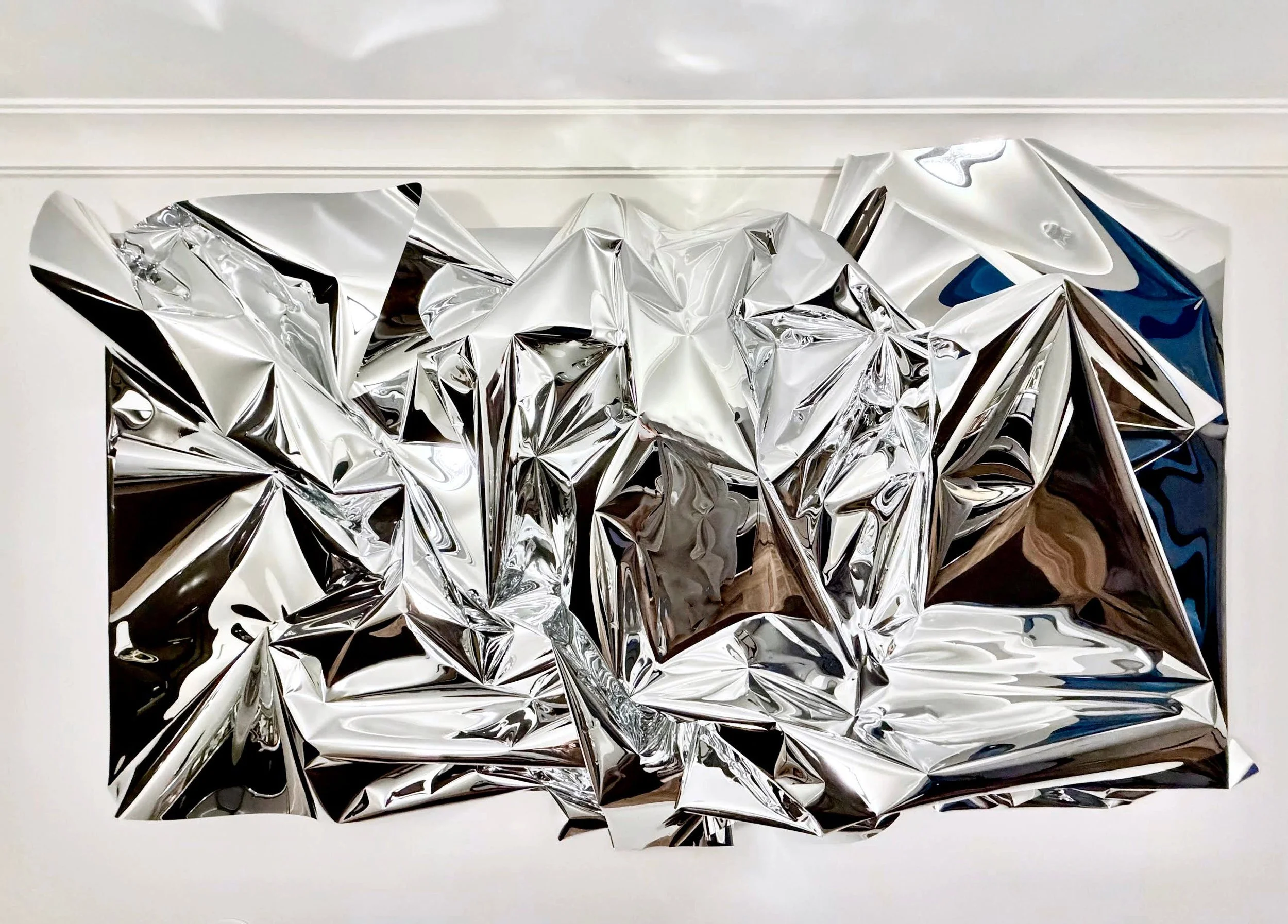 THEODOREWORLD mylar bang bar silver