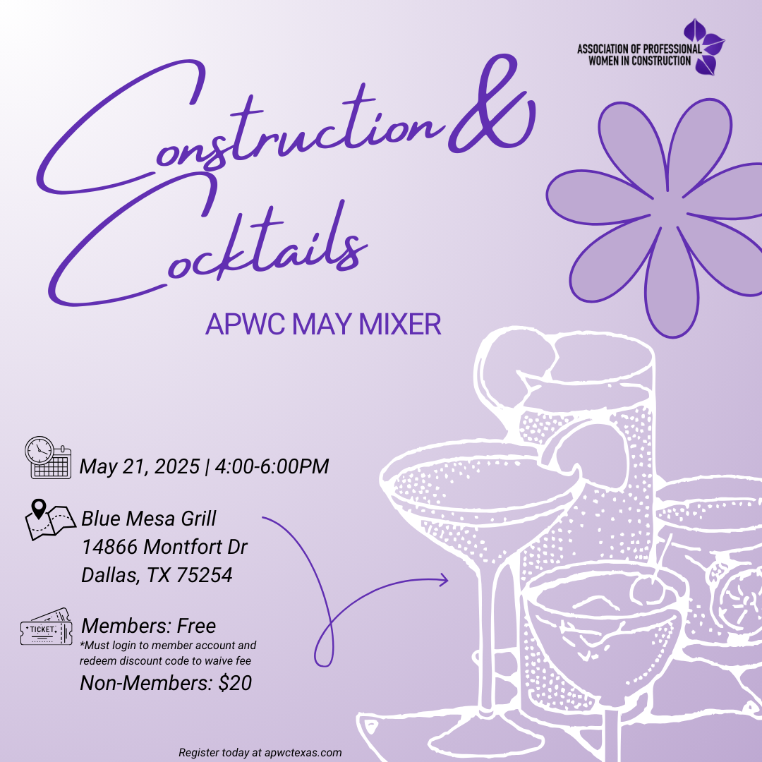 Construction & Cocktails May Mixer