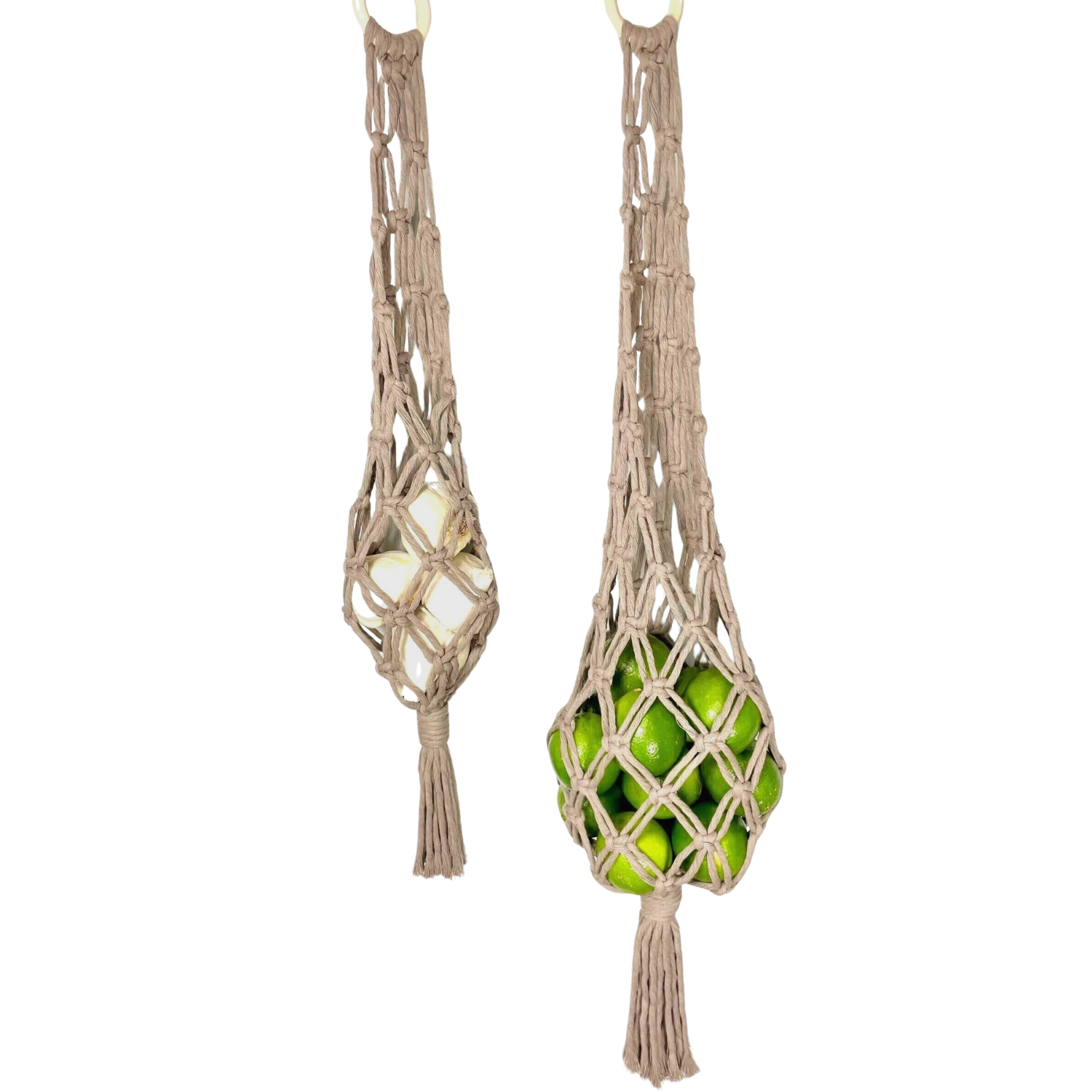 Hanging Fruit & Veggie Bags (Storm Grey)