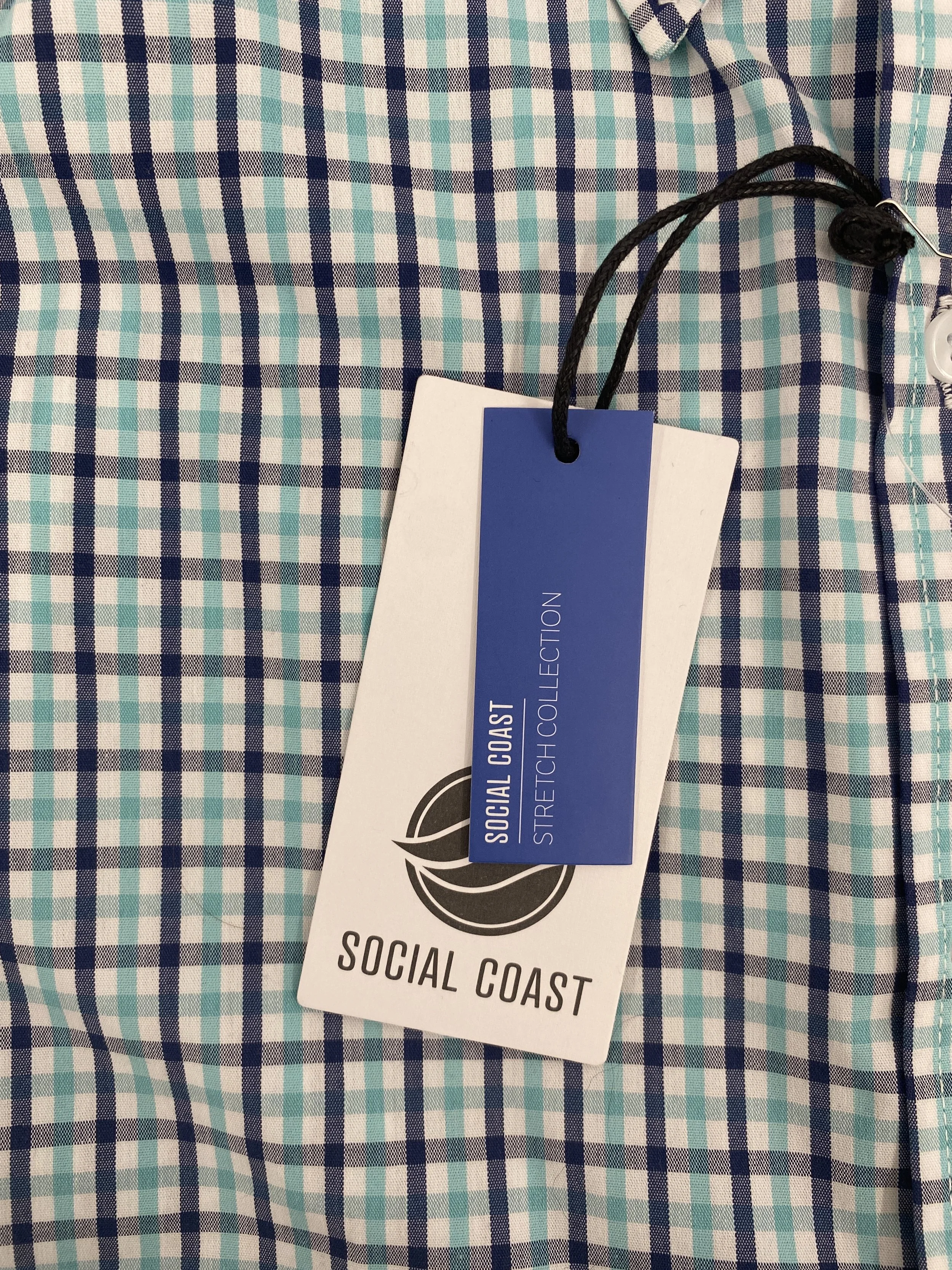 Social Coast "Stretch Collection" Extra Hangtag