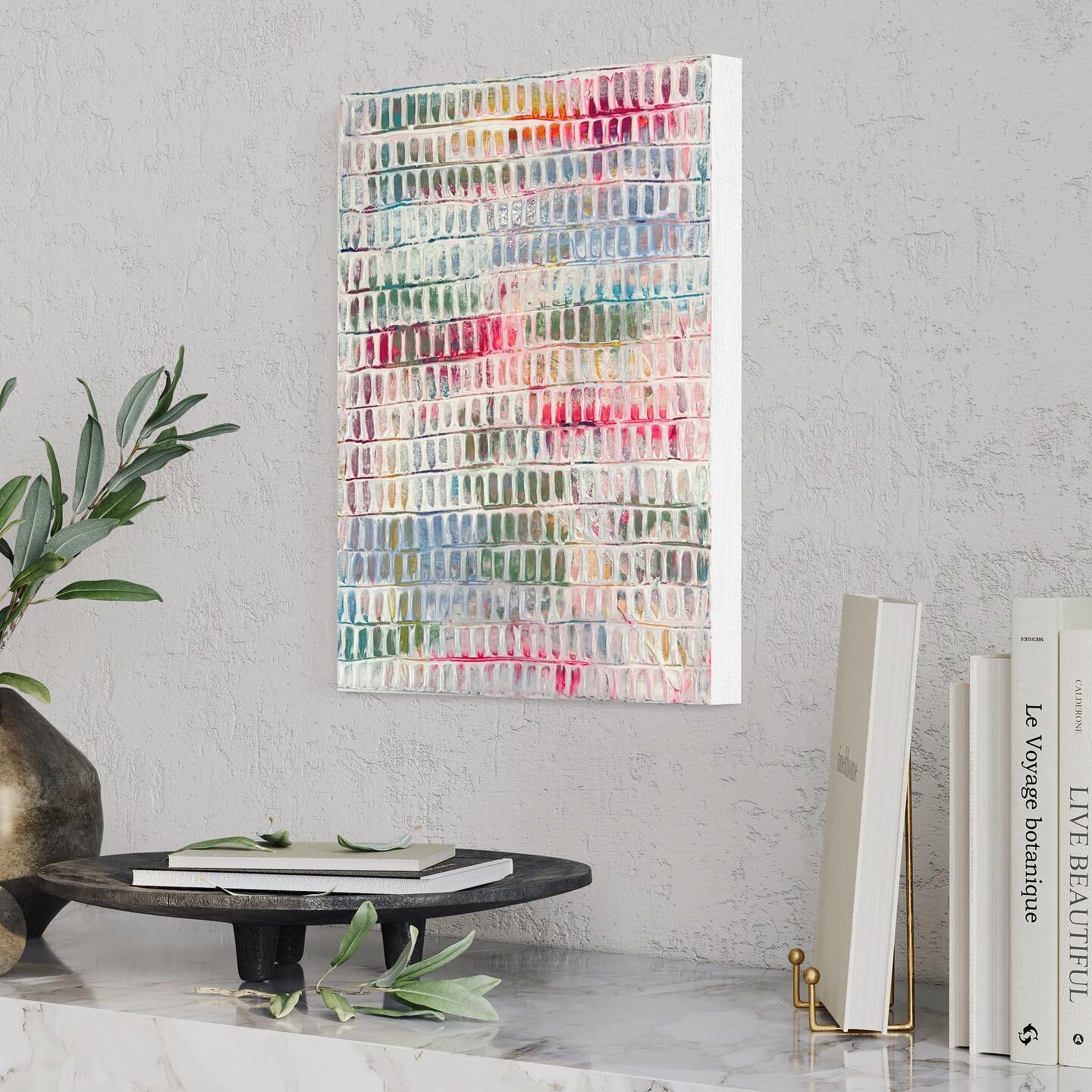 'Let's Count on Each Other' is still available from the It All Counts Collection. A series of 25 original works of art inspired by the habitual patterns &amp; ever present moments that make us who we are. 

This has always been one of my favorites. 
