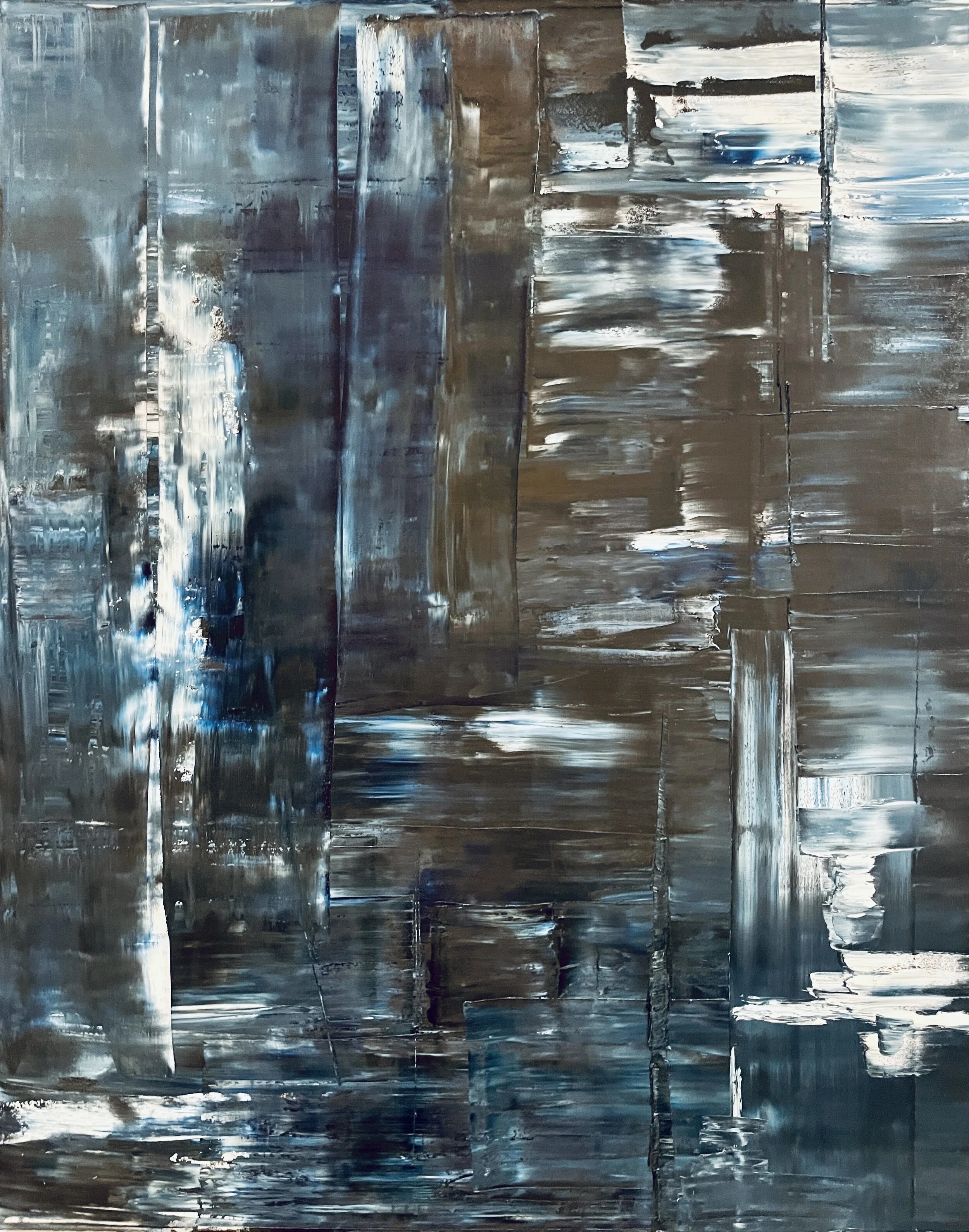 'Depths'  48x56",  Oil on Canvas 2019 - Custom Commission