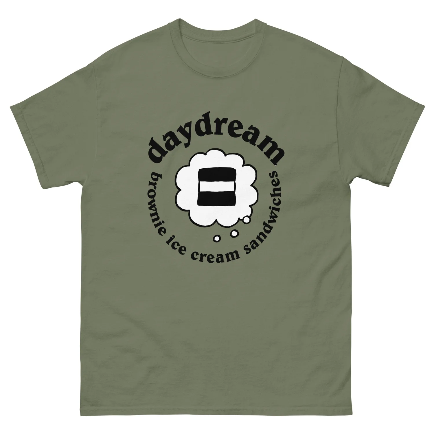 Mens Spring Daydream T-shirt — daydream ice cream sandwiches