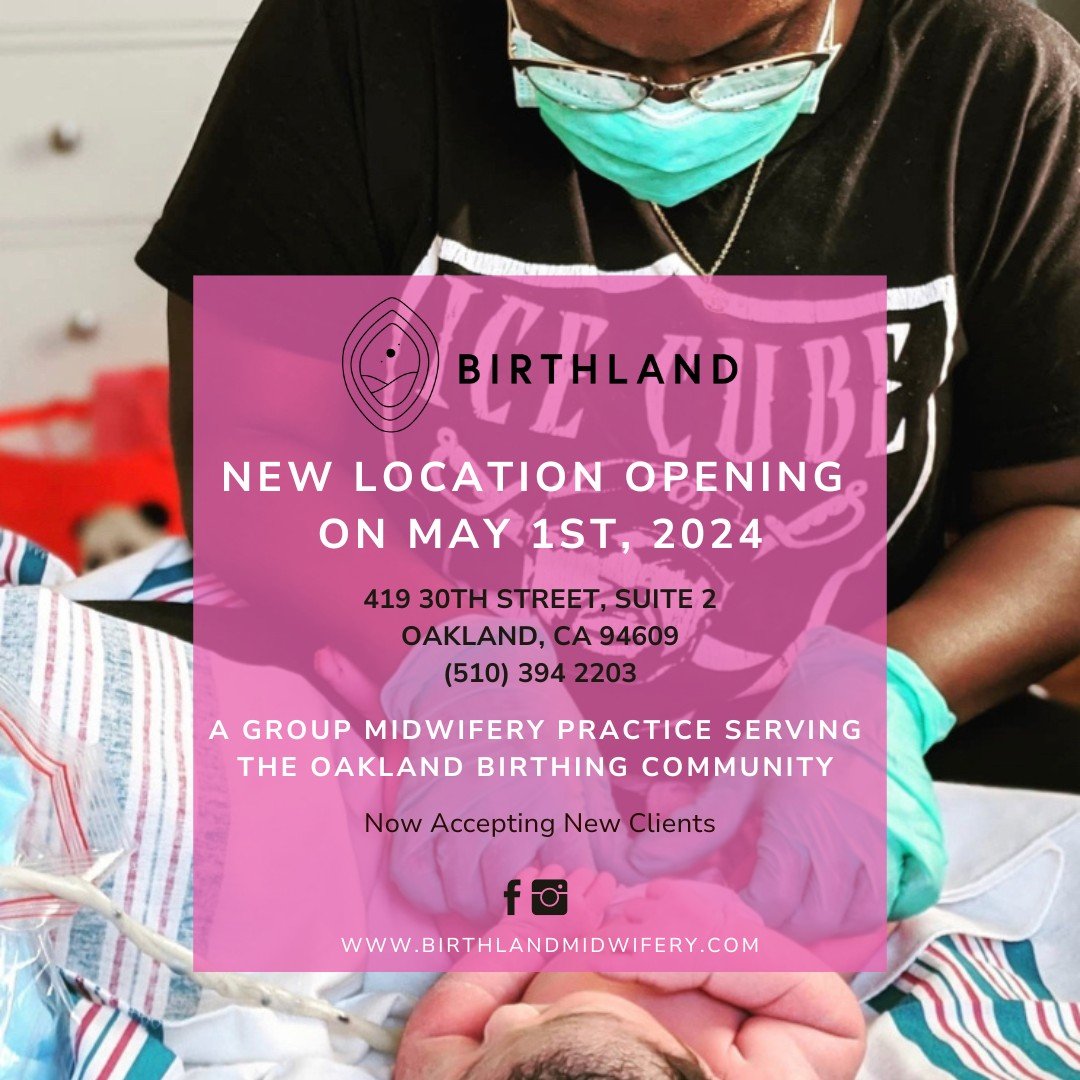 📣🎉Exciting Announcement🎉📣

It&rsquo;s not the birth center, yet! On May 1st, Birthland Midwifery will be reopening as a group practice. While we continue to raise funds toward the ultimate goal of a Birth Center in Oakland, we remain committed to