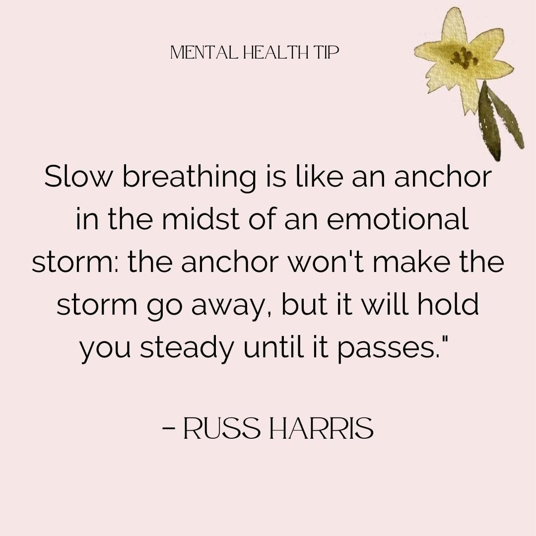 Breath is one of the most powerful tools we have, and it is always with us. 

Box Breathing is a powerful exercise for grounding the nervous system. Give this a try:

✨Breathe in through your nose as you slowly count to four in your head. 
✨Hold your