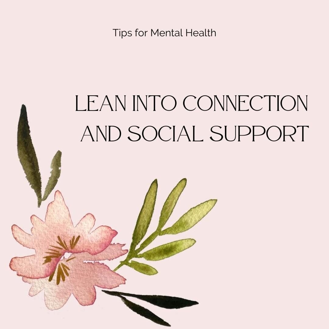 Social support is an important part of the recipe for well-being. Especially for those struggling with depression and loneliness, this can feel daunting. Luckily, there are many ways to manifest social support and connection. 

It could mean getting 