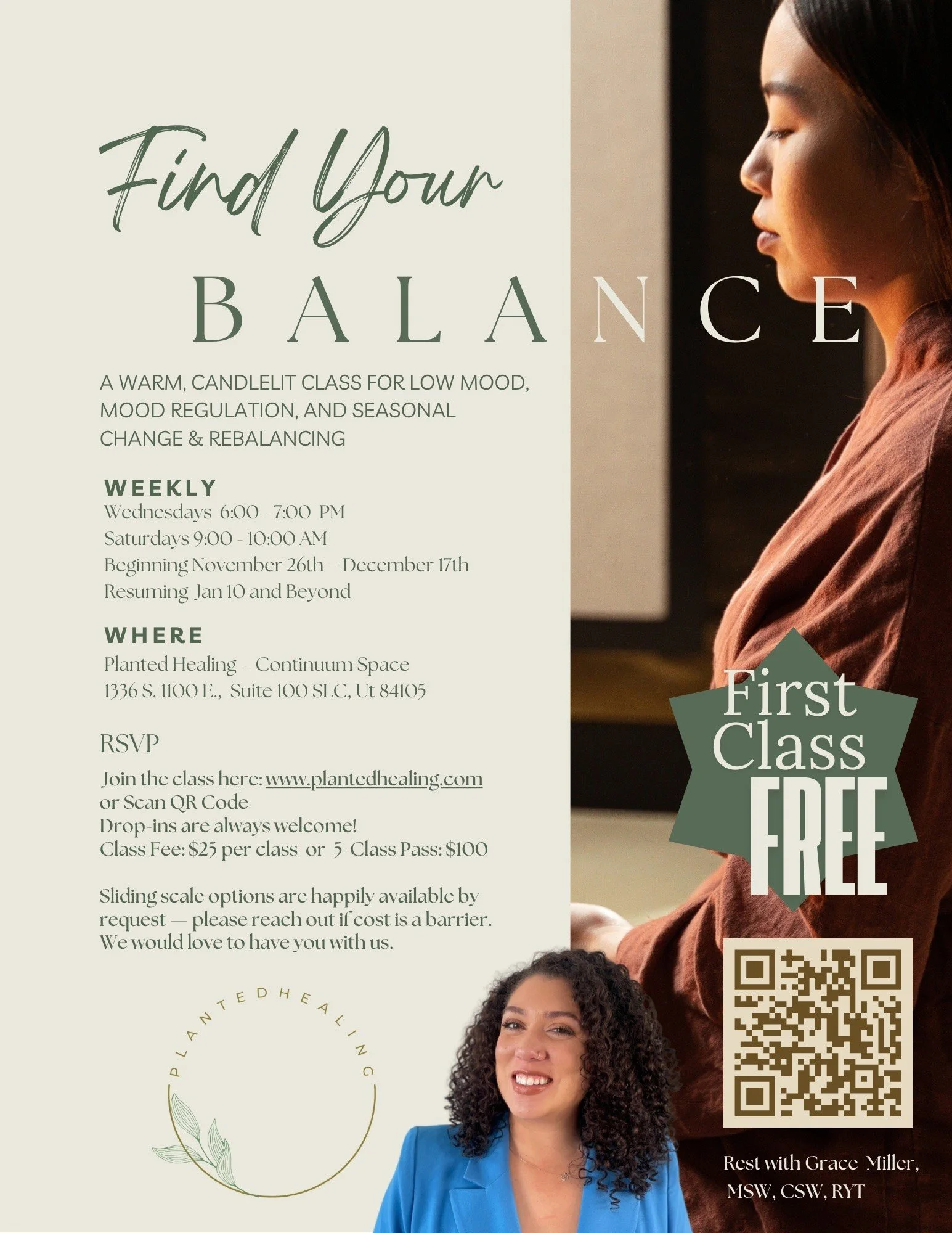 Find Your Balance Yoga Class