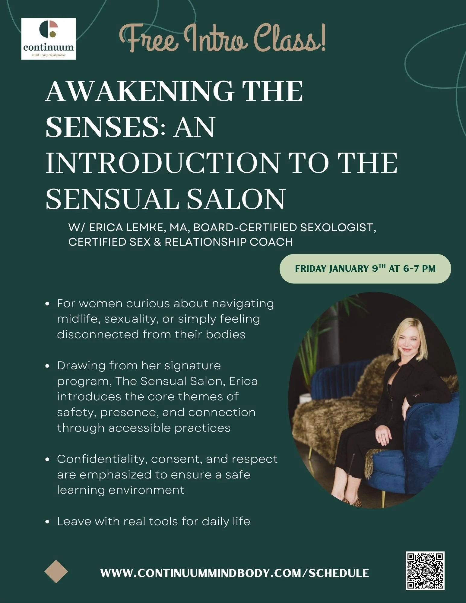 Free: Awakening the Senses - Intro to the Sensual Salon
