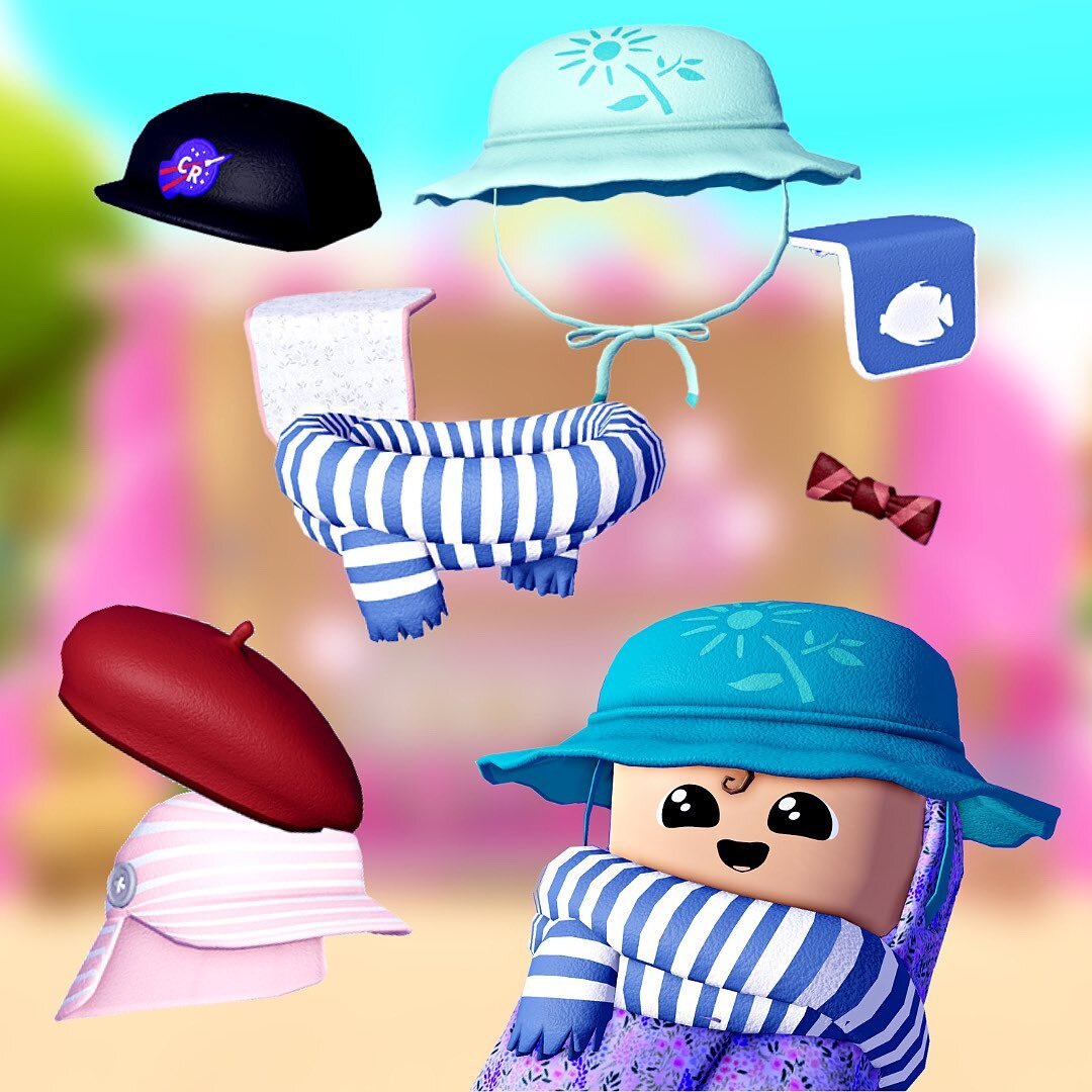 Try out our NEW baby clothes! 
👒 Hats! 🎀 Fronts! 💐 Prints! 

#clubroblox #roblox #robloxbaby