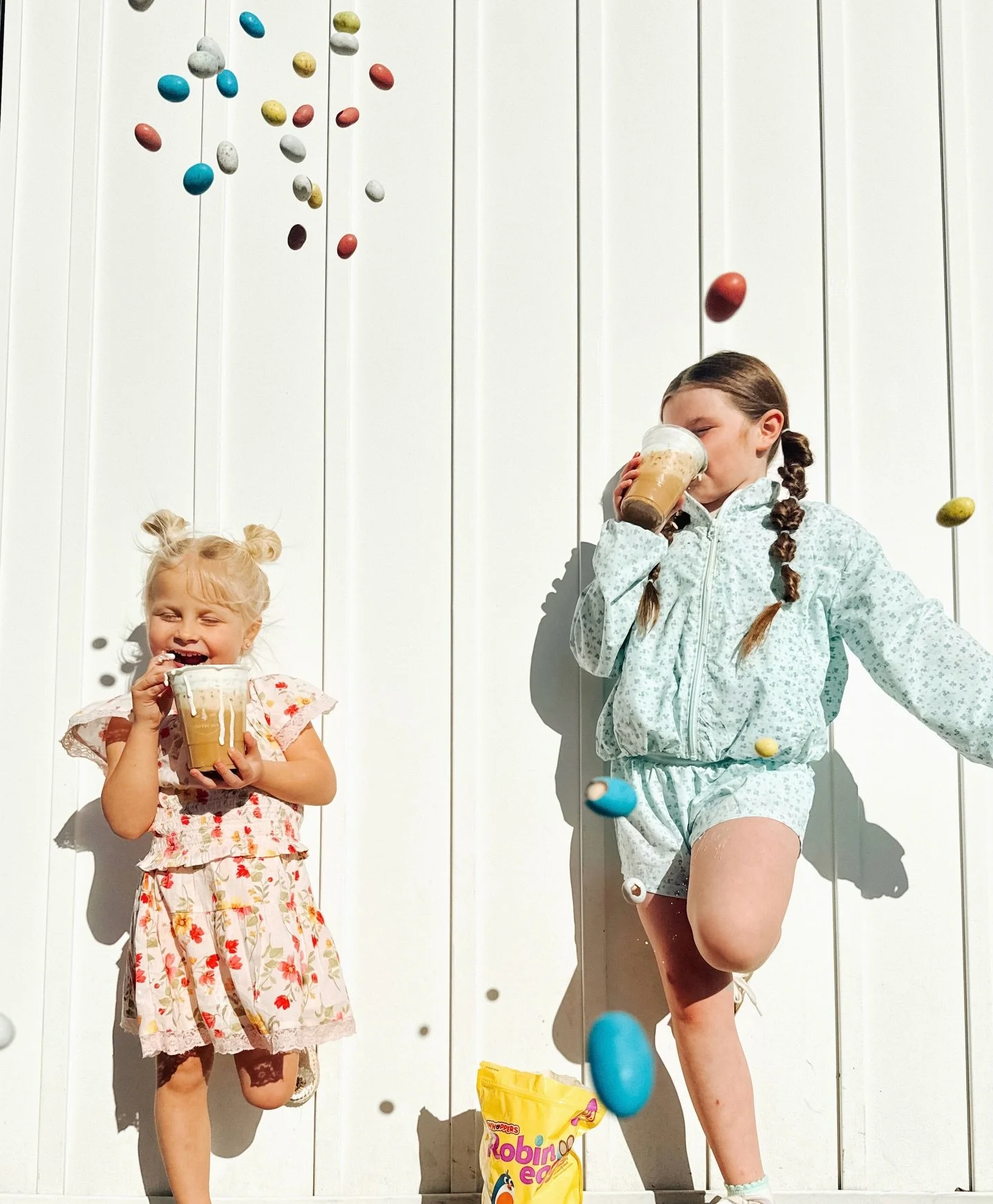 Get ready, our drink of the month is dropping tomorrow! (And this is not a joke)
🥁 Introducing...

🪺 Rockin' Robin Latte🪺
A delicious mix of white chocolate and vanilla topped with Robin Egg Whopper cold foam.

Enjoy while supplies last😋