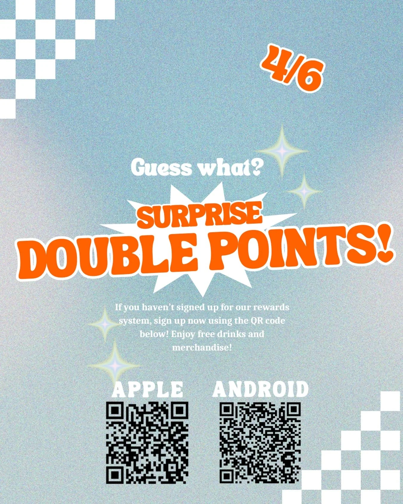 Hey, it's a great day to get Carter's!☀️ (no worries if you went early, double points were already yours)
