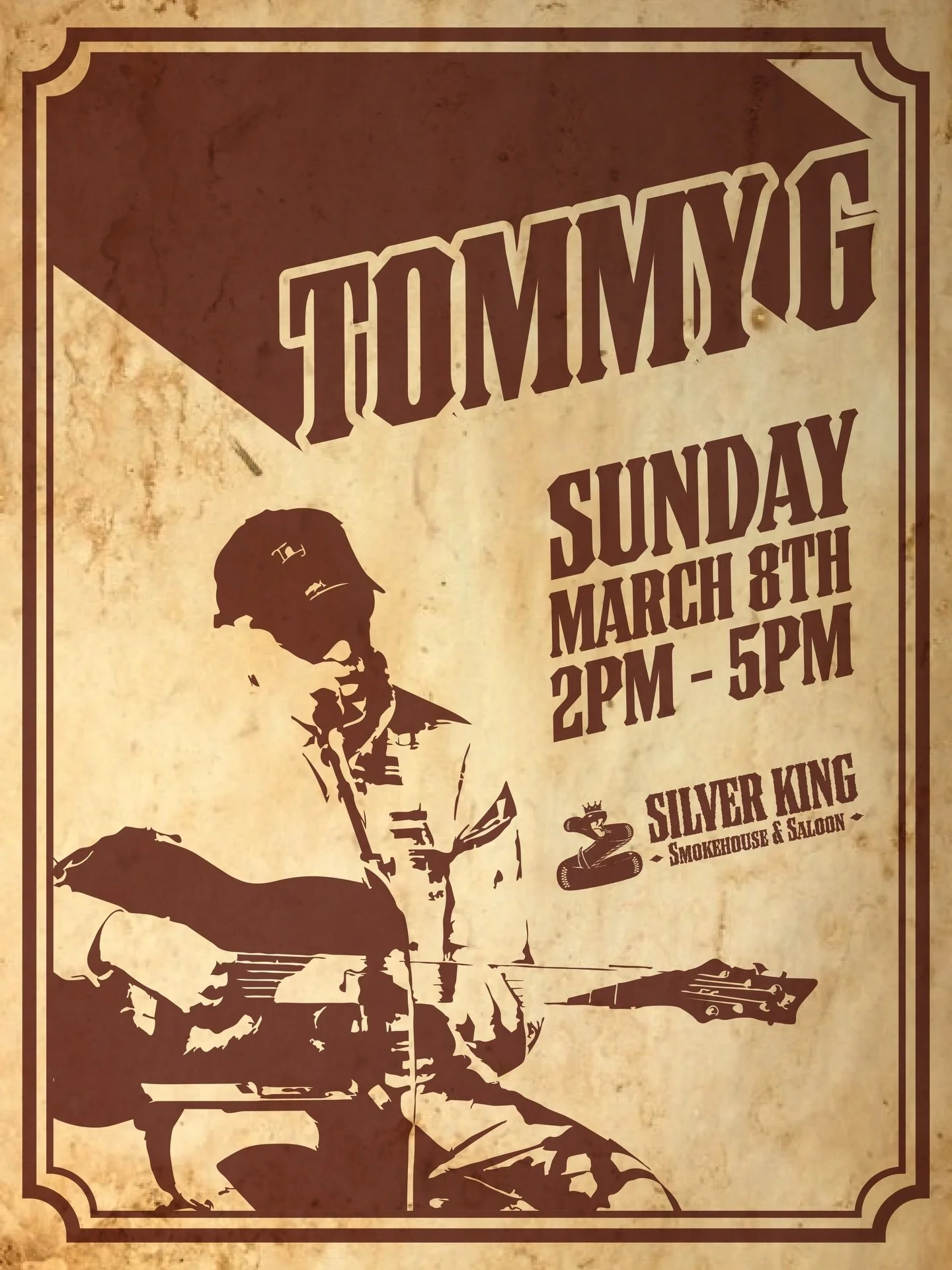 Tommy G returns!

Today starting at 2pm, Tommy will be here to play some live music for y&rsquo;all! So swing by for some smoked meats and serenades 🎶