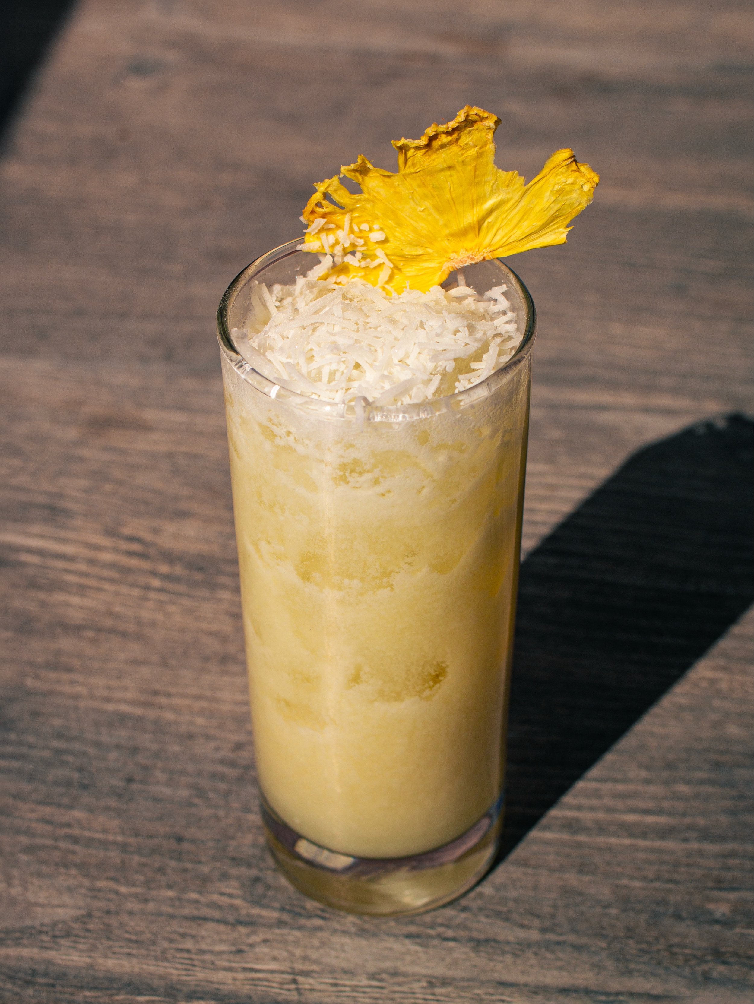 When life gives ya pineapple and coconut, you make Pi&ntilde;a Coladas!

Have you had a chance to try this cocktail yet? It&rsquo;s the perfect treat for a hot sunny day like today. Swing by and enjoy some good eats and drinks with us!

Friendly remi