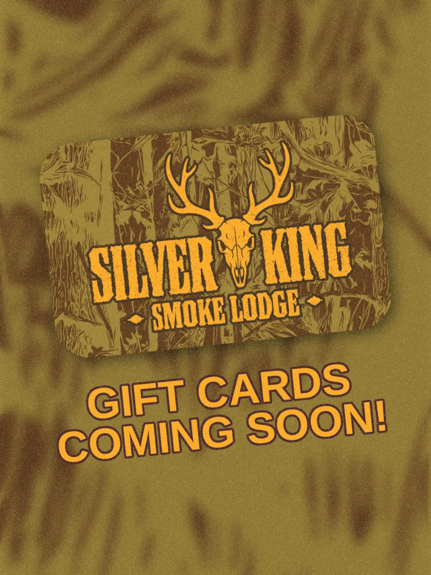 We&rsquo;ll have some gift cards coming soon!

The perfect gift for the smoked meat lover in your life. We&rsquo;ll let you know as soon as they&rsquo;re available 🍻