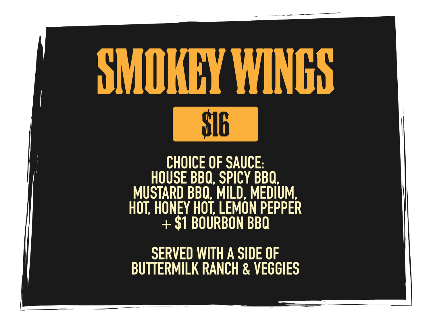 Silverbacks Menu FOOD MENU — SILVER KING SMOKEHOUSE & SALOON