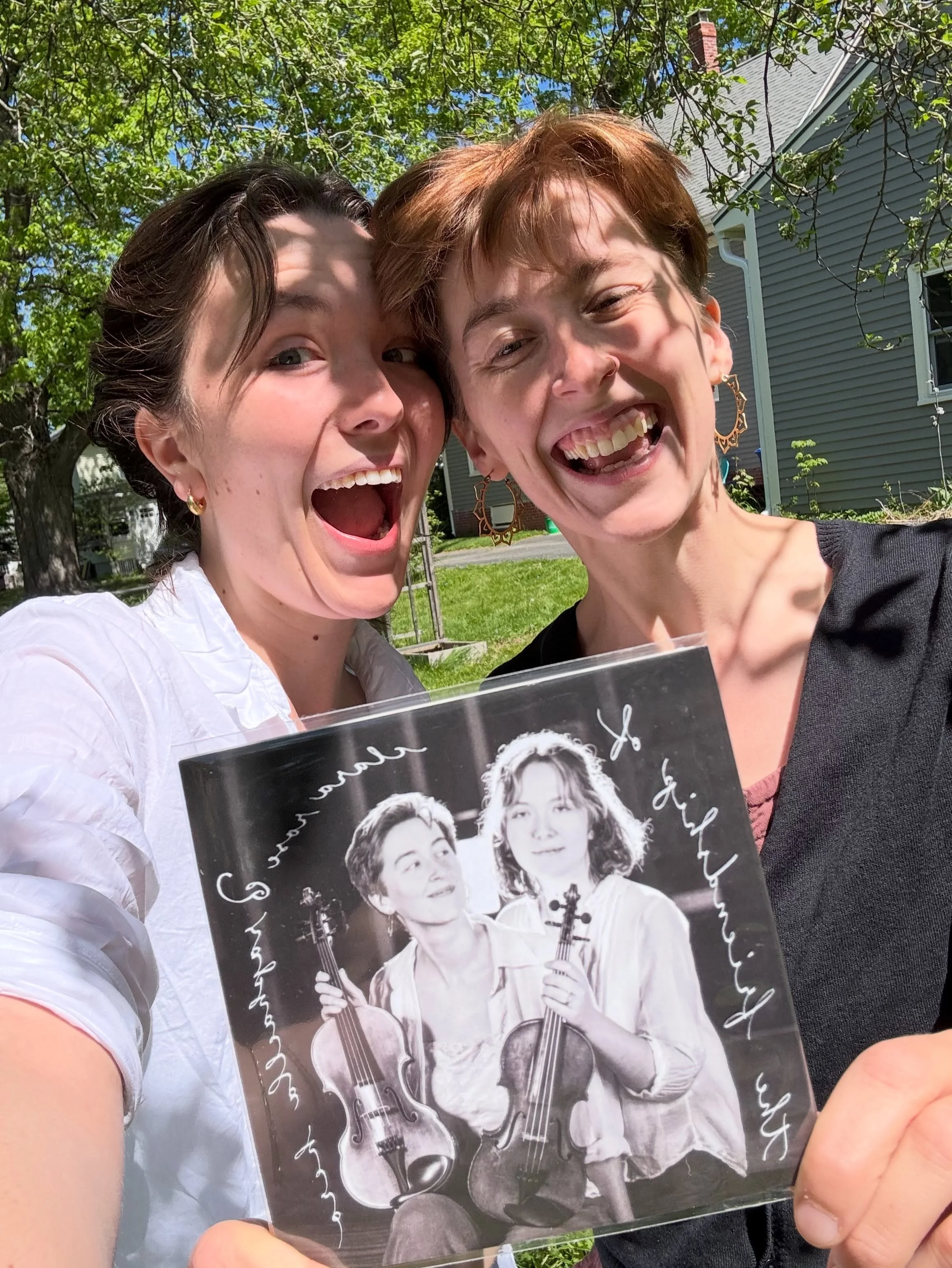 Out debut album is OUT TODAY only on Bandcamp! It features original compositions, free improvisation, singing, and one traditional tune, and we poured our whole hearts into it, and you&rsquo;re gonna LOVE it!

The album features the work of these ama