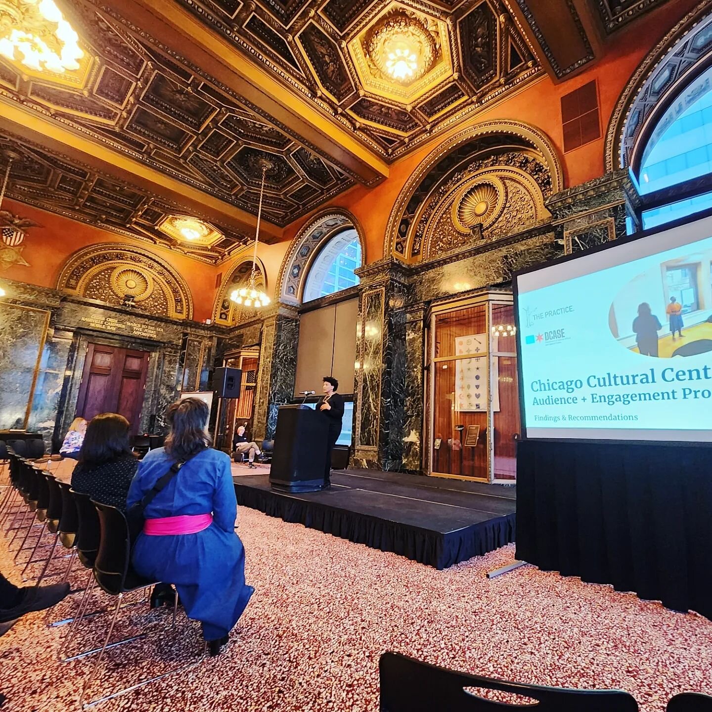 The Practice had a blast sharing our findings and celebrating with community stakeholders at our Radical Re-Imaginings Party last Thursday. 

Thanks to our partners at @chicagoculturalcenter and @chicagodcase for being such amazing champions of commu