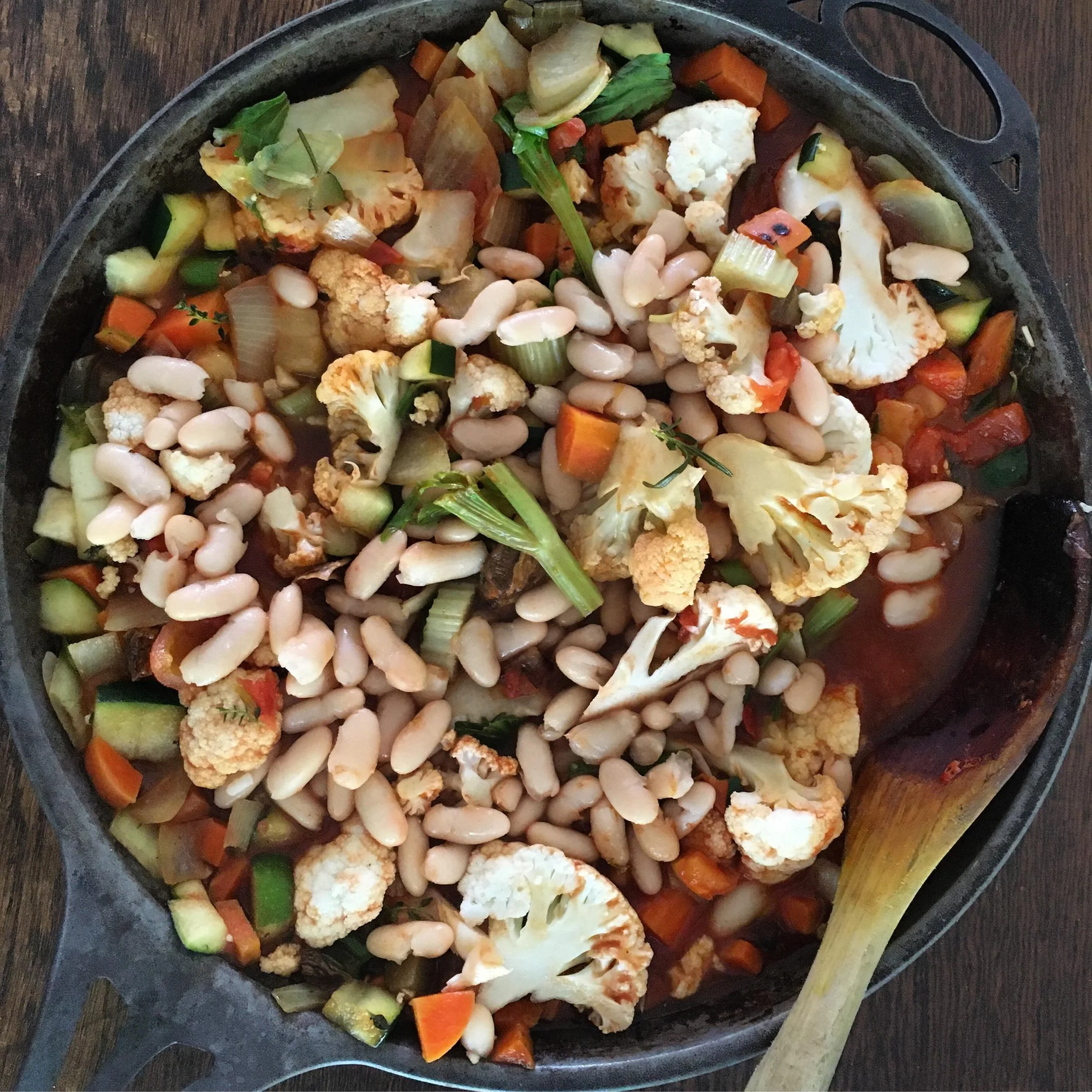 Winter Main Meal Idea- Tuscan White Bean Bake