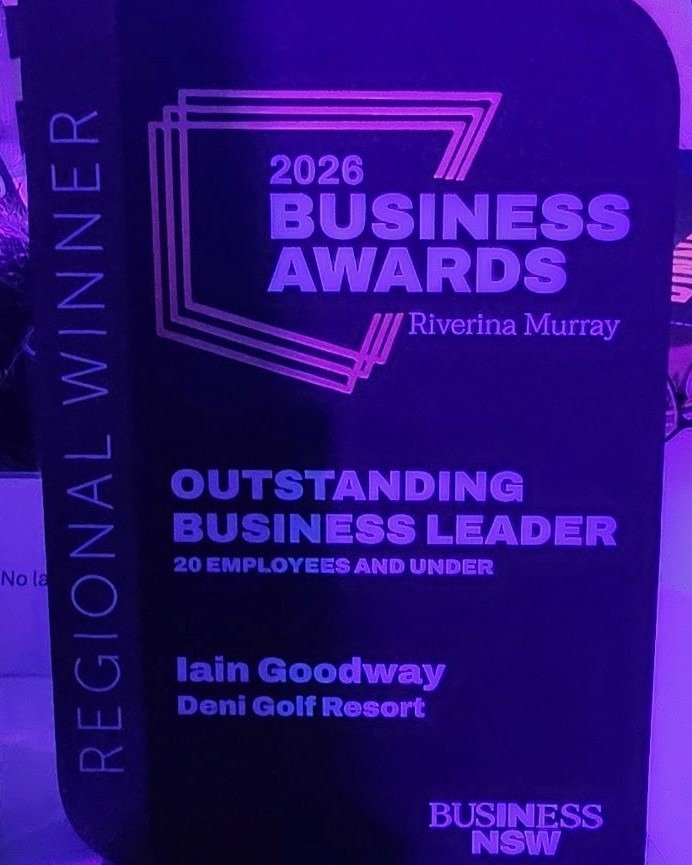 What an incredible achievement! 
Congratulations to our very own Iain Goodway, who has been named Outstanding Business Leader &ndash; 20 Employees &amp; Under at the 2026 Business NSW Riverina Murray Regional Business Awards!
To be recognised among s