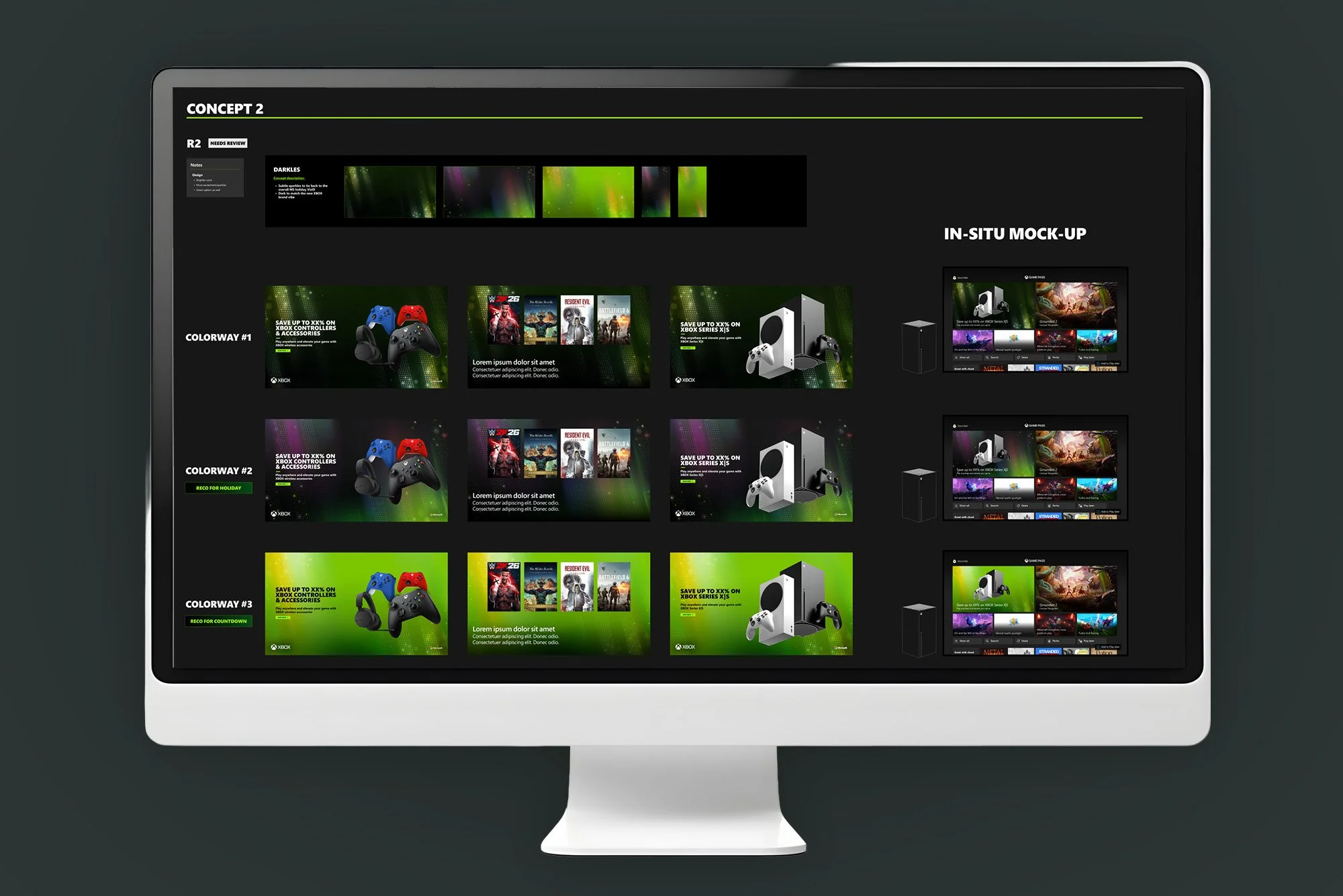 XBOX Holiday Toolkit Design