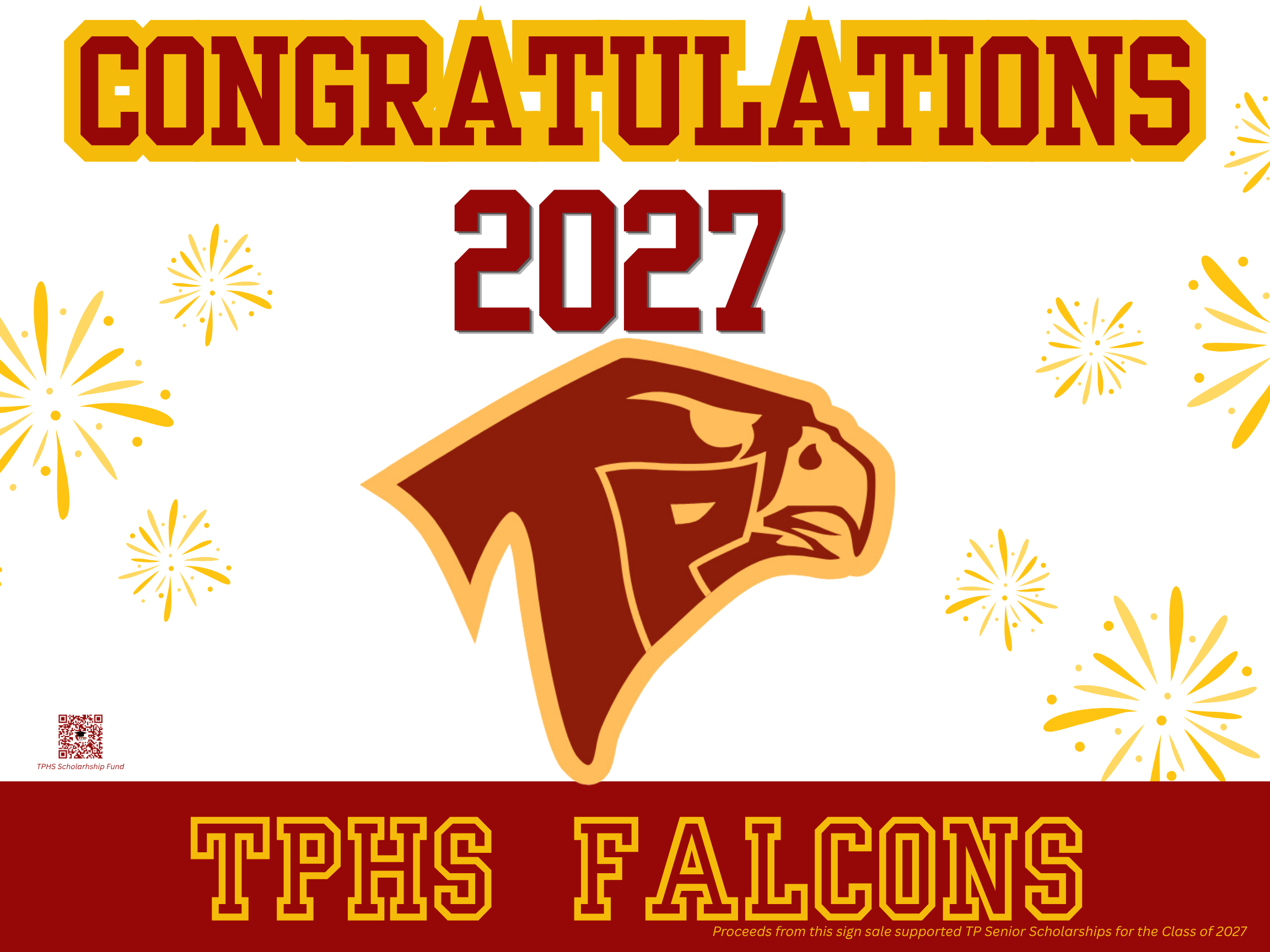 TPHS GRAD SIGN  PICK UP