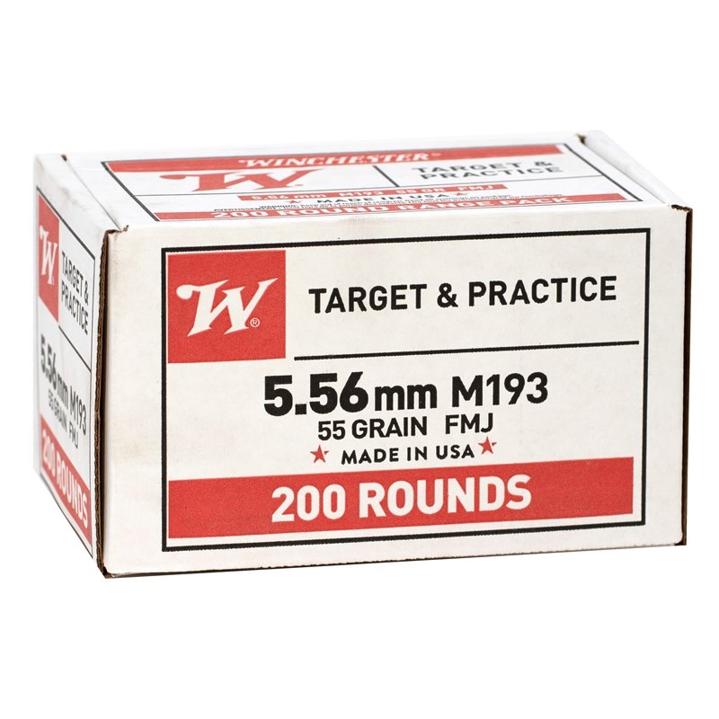 Winchester 5.56mm 55 Grain 200rds