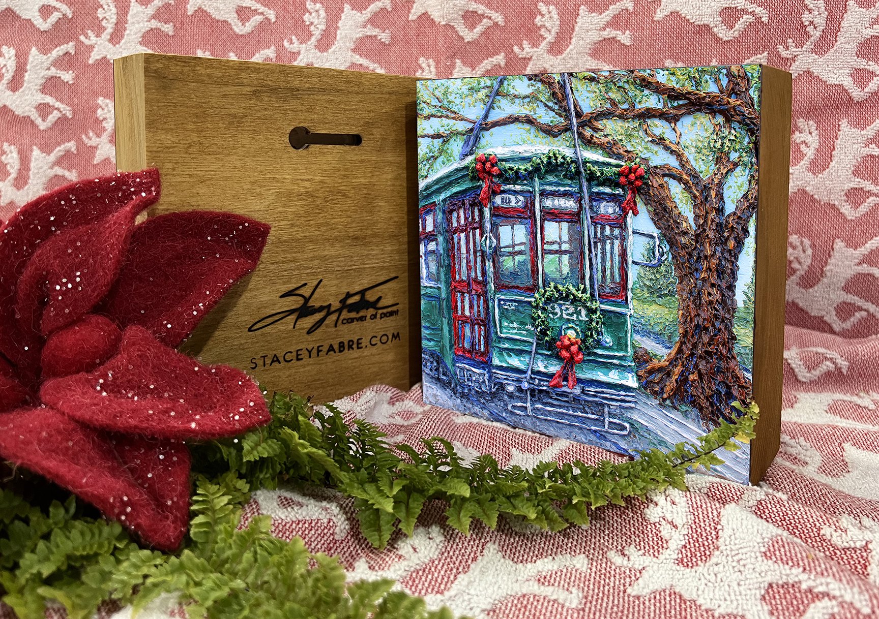 2020 St. Charles Line Streetcar ArtBlock PRE-ORDER