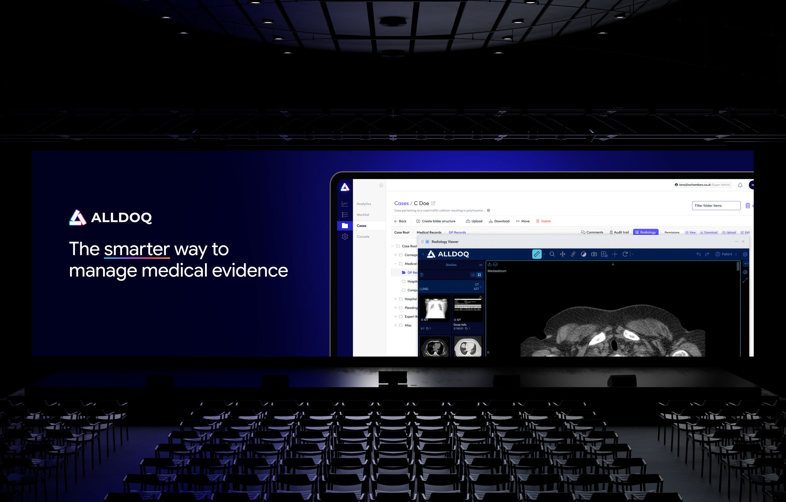 ADQ presentation screen