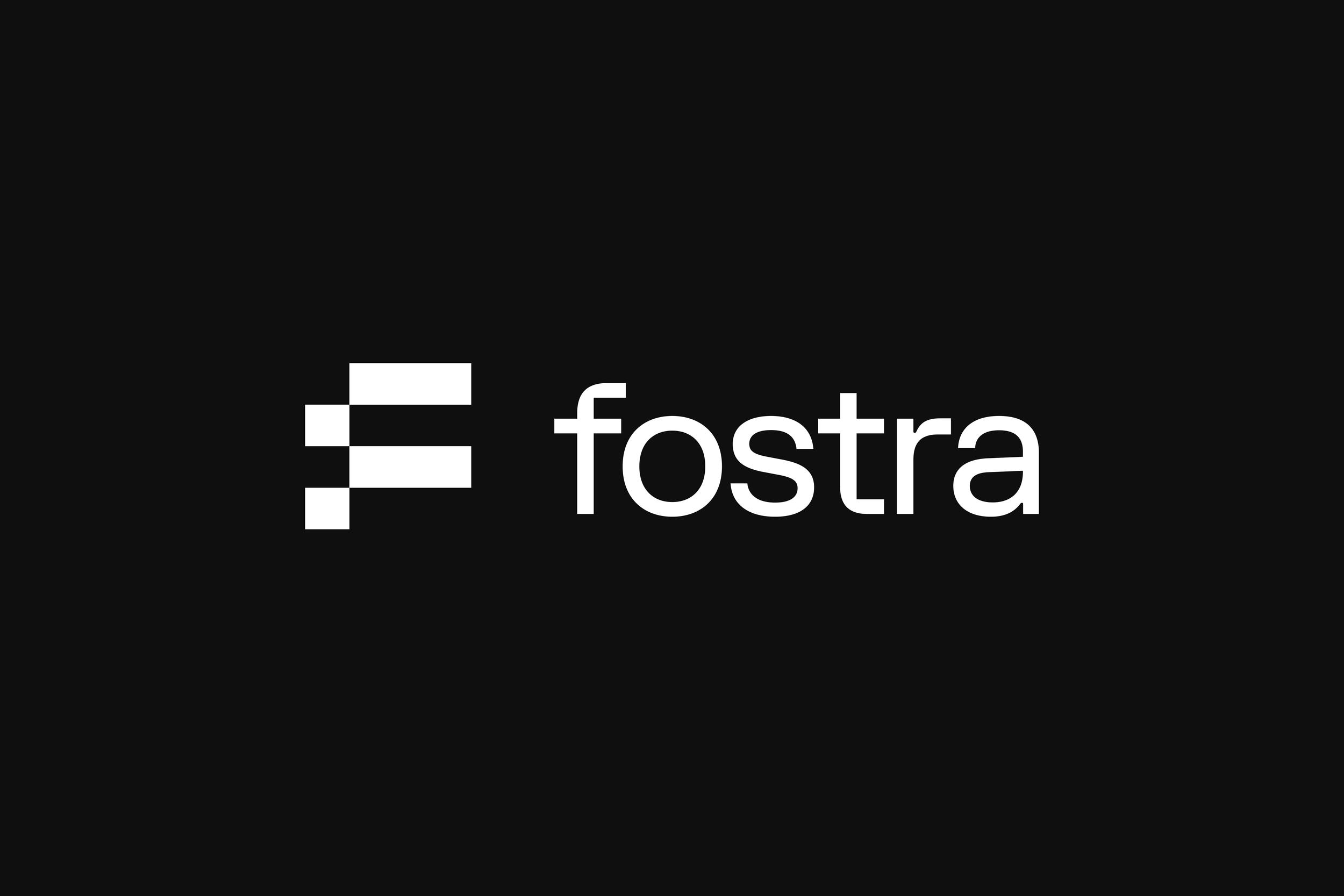 Logo ofr Fostra Consulting – designed by Ian Whalley