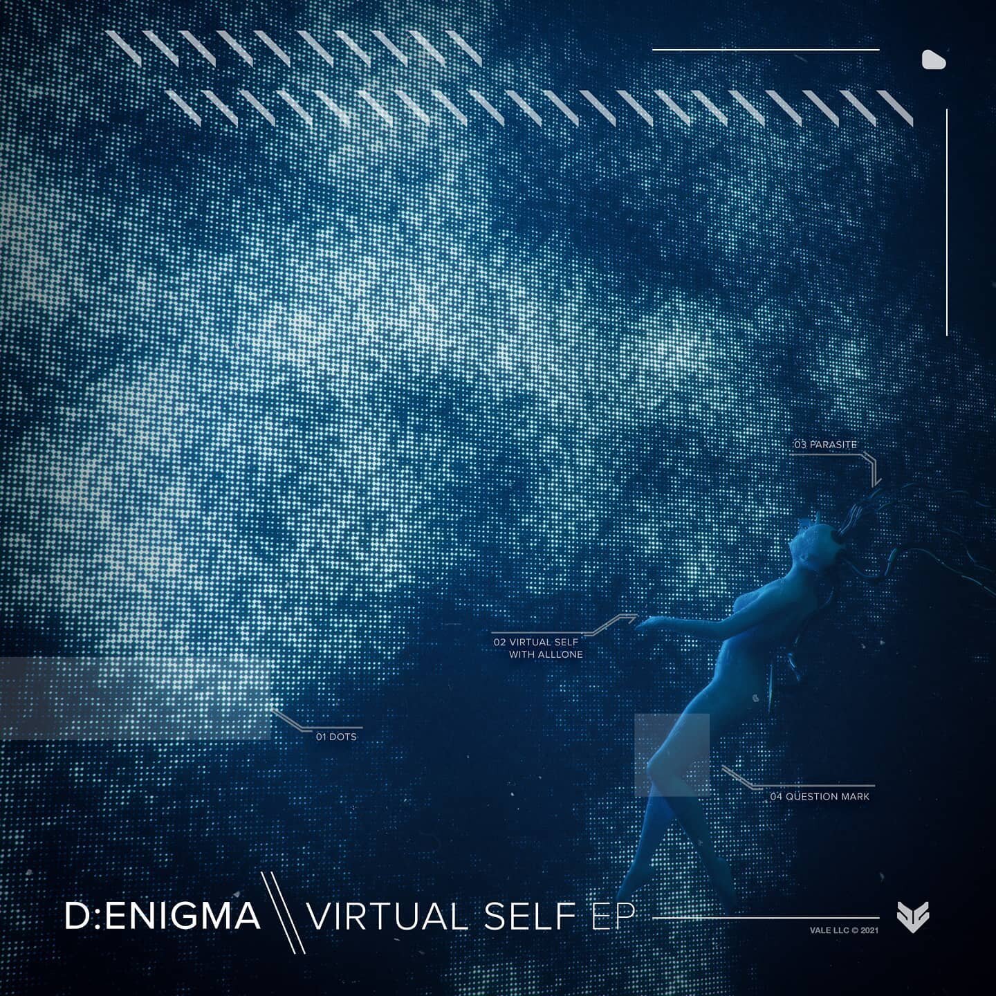 Lush with detail, extraordinary progression and silk composition. A new talent arrives in the intricate beats game by the name @daviddenigma and the &quot;virtual self&quot; EP. A four track medley exploring the intricate relationship of music and id