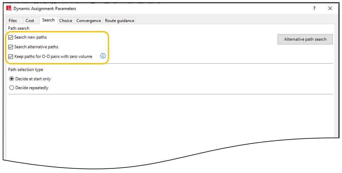 VISSIM - Dynamic Assignment — MODELLING GROUP Transport Modellers