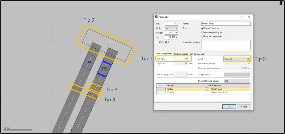 VISSIM - Dynamic Assignment — MODELLING GROUP Transport Modellers