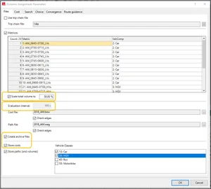 VISSIM - Dynamic Assignment — MODELLING GROUP Transport Modellers