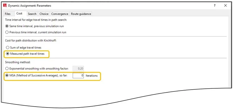 VISSIM - Dynamic Assignment — MODELLING GROUP Transport Modellers