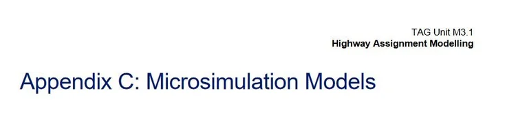 DfT TAG Unit 3.1 - May 2024 Update — MODELLING GROUP Transport Modellers