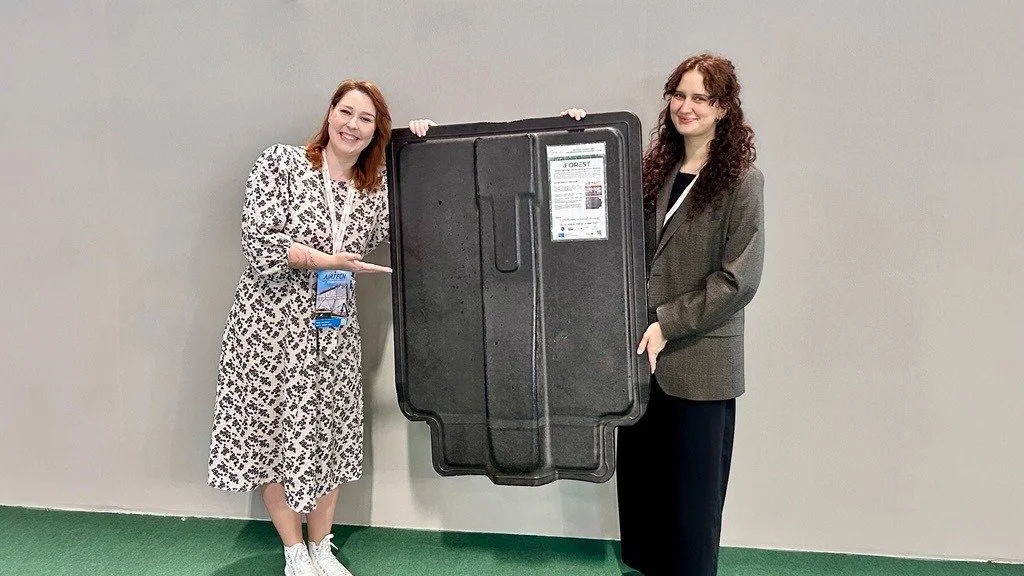 ✨ Our colleagues are at JEC World 2026 together with the FOREST project team 🌿

Before and during the event, they supported communication activities 📣, helped at the Bitrez booth 🏢, co-organised the FOREST networking cocktail 🥂, and met with proj