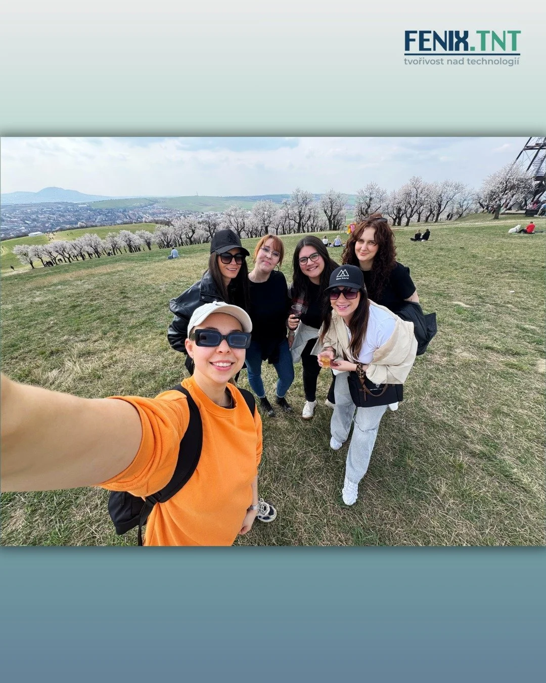 🍷 Girls&rsquo; day out &ndash; FENIX edition 

In March, the FENIX TNT ladies swapped meetings for fresh air and headed to the almond orchards 🌿

Sun, blossoms, a bit of wine and good company &ndash; honestly, what more do you need? 💛

#TeamMoment